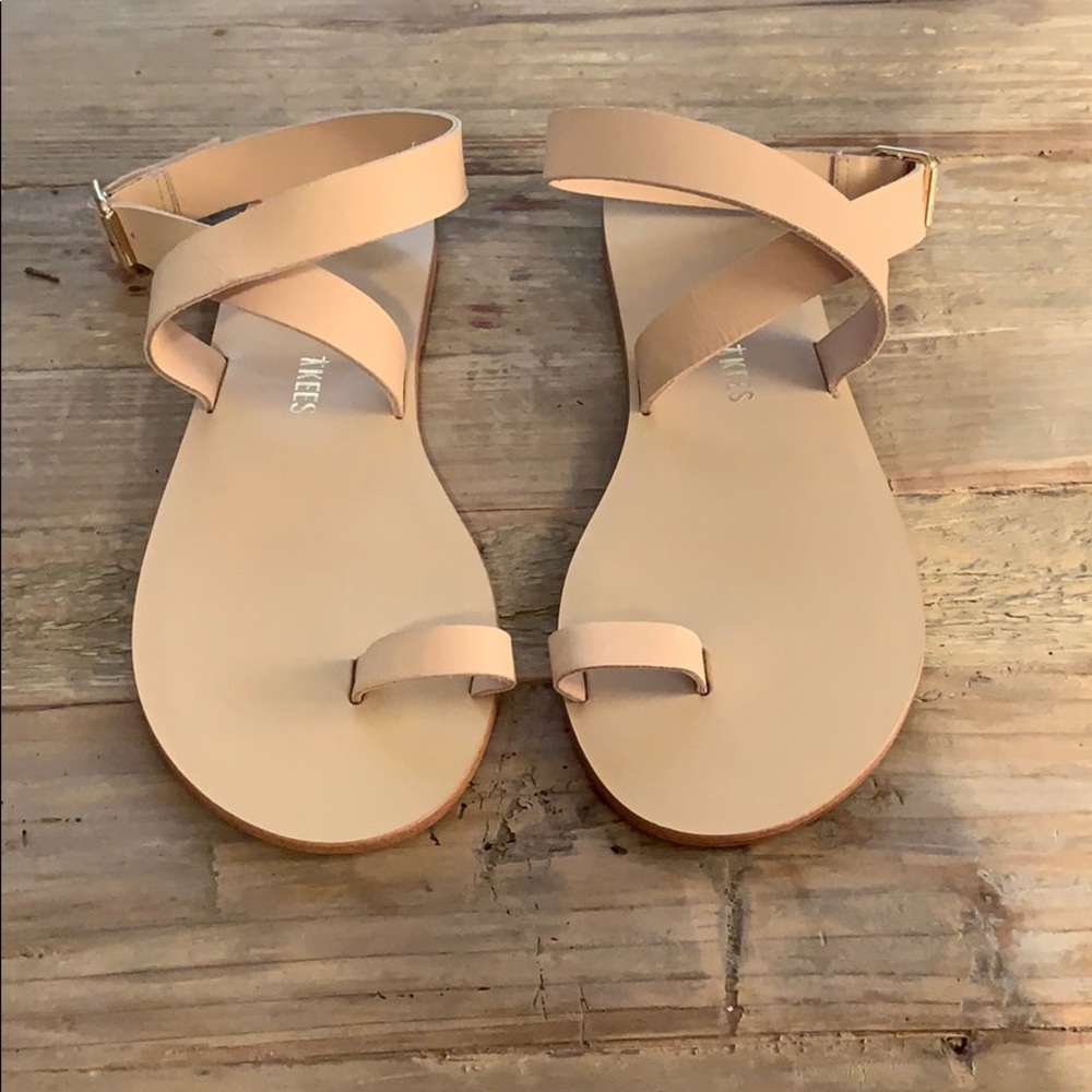 Tkees Leather Wrap Sandals